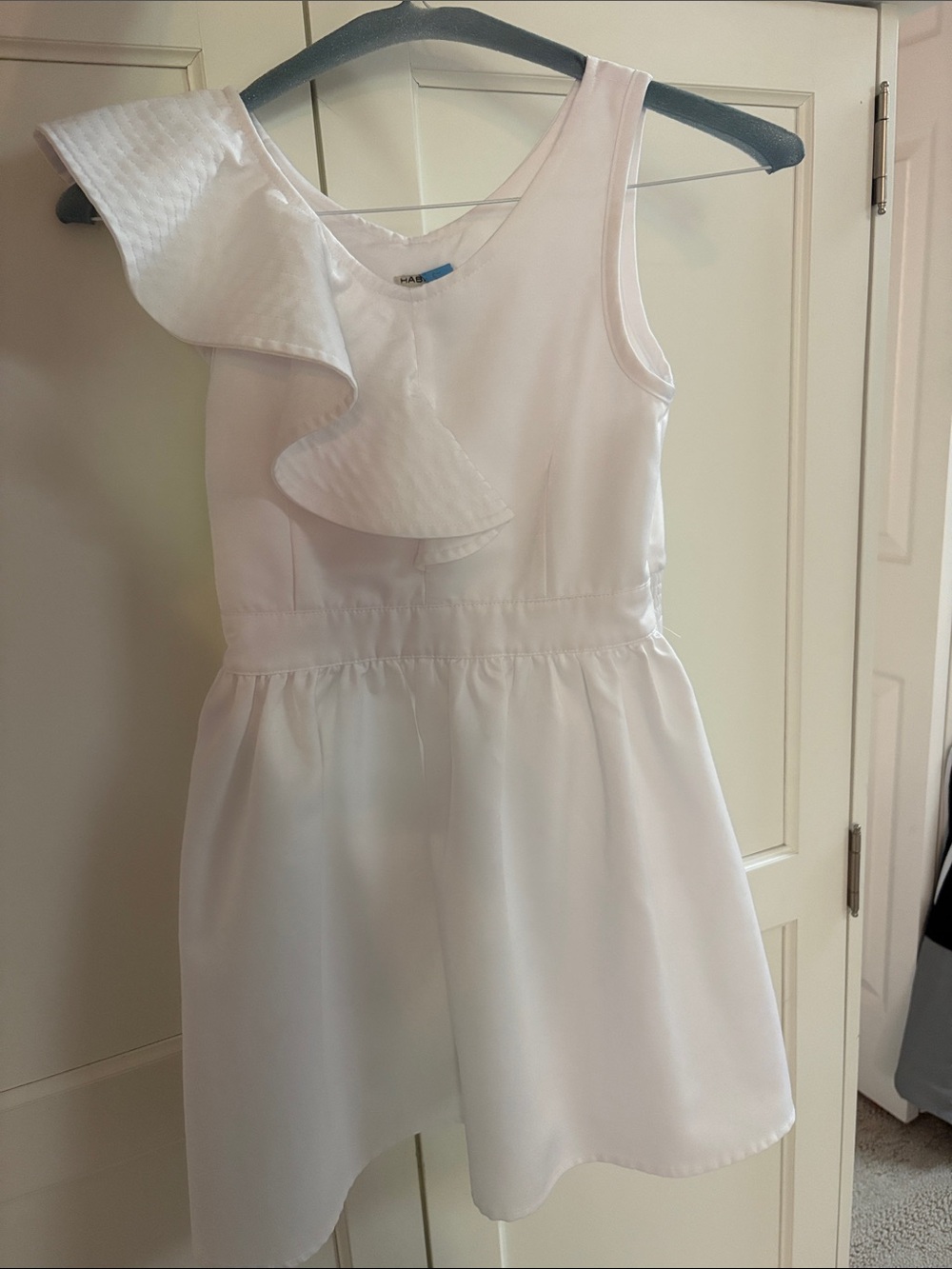 Girls White Habitual Dress